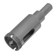 Сверло алмазное по керамограниту, 22 х 67 мм, трехгранный хвостовик Matrix 726223