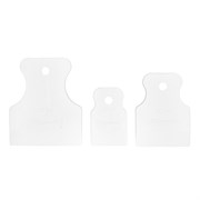 Набор шпателей 40-60-80 мм, белая резина, 3 шт Matrix 858275