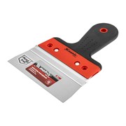 Шпатель фасадный из нержавеющей стали, 150 мм, узкое полотно, двухкомпонентная ручка Matrix 85511