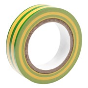 Изолента ПВХ, 15 мм х 10 м, желто-зеленая, 150 мкм Matrix 88776