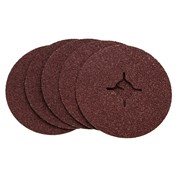 Круги фибровые 5 шт, Р 40, 115 х 22 mm Matrix 73902