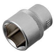 Головка торцевая, 23 мм, шестигранная, CrV, под квадрат 1/2 Stels 13834