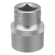 Головка торцевая, 22 мм, двенадцатигранная, CrV, под квадрат 1/2, хромированная Stels 13668