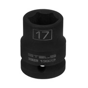 Головка ударная шестигранная, 17 мм, 1/2, CrMo Stels 13922