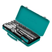 Набор торцевых головок с трещоткой, 1/4"и 3/8", 44 предмета Stels 13575