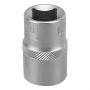 Головка торцевая, 17 мм, шестигранная, CrV, под квадрат 1/2 Stels 13828