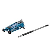 Домкрат гидравлический подкатной, быстрый подъем, 3 т, Quick, 130-465 мм, профессиональный Stels 51133