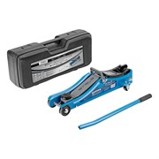 Домкрат гидравлический подкатной в пластиковом кейсе, 2 т, Low Profile, 80-380 мм Stels 51130