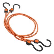 Резинки багажные, обрезиненные крюки, 2 шт, 1000 мм Stels 54363