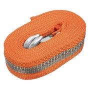 Трос буксировочный 7 т, 5 м, 2 крюка, сумка на молнии Stels 54382