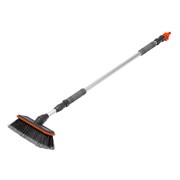 Щетка с подачей воды, телескоп. 2 части (щетка, ручка телескопическая) Stels 55227