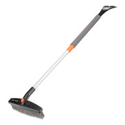 Щетка-сметка для снега со скребком телескопическая Stels 55313