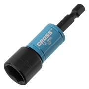 Бита с торцевой головкой, магнит. Nut-Driver, 12 мм, S2 Gross 11621