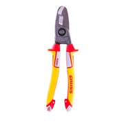 Кабелерез, диэлектрические рукоятки до 1000 В, трехкомпонентные рукоятки, 210 мм Gross 17728