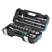 Набор инструментов, 1/2", CrV, 120 зубьев, 24 предмета Gross 14147