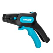 Щипцы для зачистки электропроводов 0.2-6 мм2 (10-24 AWG) лезвие: нержавеющая сталь Gross 17722