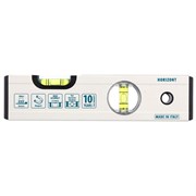 Уровень алюминиевый, 200 мм, фрезерованный, 2 глазка, магнитный Gross 33669