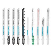 Набор полотен для электролобзика универсальный, 10 шт, Profi, пластиковый кейс Gross 78294