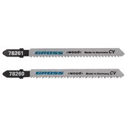 Набор полотен для электролобзика по дереву, 2 шт, (T101B+T101BR) Gross 78255