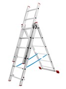 Алюминиевая трехсекционная лестница АЛ 3х6 П60
