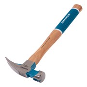 Молоток-гвоздодер,560 г, угол 75, магнит, обрезиненная рукоятка AMERICAN HICKORY GROSS 10419