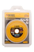 Диск алмазный, отрезной сплошной, 125 х 22.2 мм, мокрая резка Denzel 73120