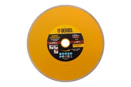 Диск алмазный, отрезной сплошной, 230 х 22.2 мм, мокрая резка Denzel 73132