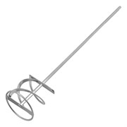 Миксер для красок и штукатурных смесей, 120 х 600 мм, оцинкованный, шестигранный хвостовик 10мм Denzel 848467