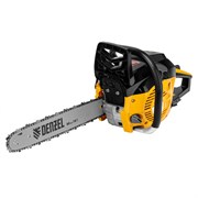 Пила цепная бензиновая DGS-4516, шина 40 см, 45 см3, 3 л.с, шаг 3/8, паз 1.3 мм, 57 звеньев Denzel 95230