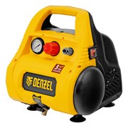 Компрессор воздушный безмасляный РС 1/6-180,1, 1 кВт, 180 л/мин, 6 л Denzel 58057