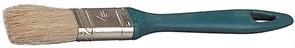 ЗУБР  Универсал КП-11 25 мм, 1 светлая натуральная щетина, пластмассовая ручка, Плоская кисть, МАСТЕР (4-01011-025)