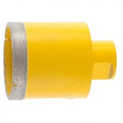 Сверло алмазное по керамограниту, 55 мм, мокрая резка, М14 Denzel 72690