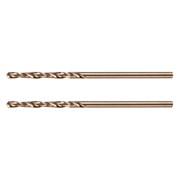 Сверло по металлу, 2 мм, HSS Co-8%, 2 шт.// Denzel 71403