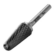 Борфреза по металлу твердосплавная, коническая закругленная, тип-L, 16 мм Denzel 72073