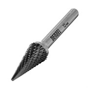 Борфреза по металлу твердосплавная, коническая, тип-M, 12 мм Denzel 72077