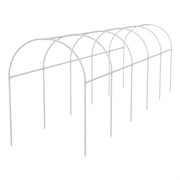 Каркас парника пластиковый 300 х 110 х 120 см, дуга D 20 мм, белый Palisad 63901