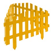 Забор декоративный "Марокко", 28 х 300 см, желтый, Palisad 65031