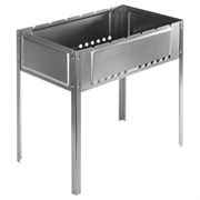 Мангал с ребрами жесткости 500 х 300 х 500 мм, Camping Palisad 69547