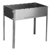 Мангал на барашках 500 х 305 х 500 мм, сталь 1.2 мм, Camping Palisad 69574