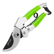 Секатор прямого реза, 180 мм, металлические обрезиненные рукоятки, Palisad 60503