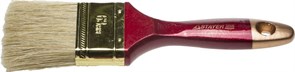 STAYER  Universal 63 мм, 2,5" светлая натуральная щетина, деревянная ручка, Плоская кисть, PROFESSIONAL (0104-063)