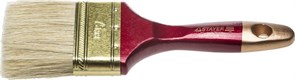 STAYER  Universal 75 мм, 3" светлая натуральная щетина, деревянная ручка, Плоская кисть, PROFESSIONAL (0104-075)