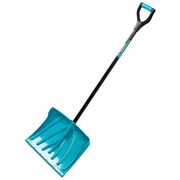 Лопата для уборки снега пластиковая Luxe,460 х 335 х 1300 мм, металлопластиковый черенок, Palisad 615915