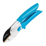 Секатор с наковальней, 205 мм, усиленный, рукоятки в ПВХ-оболочке, Luxe, Palisad 605245