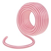 Шланг эластичный 3/4", 15 м, прозрачный розовый Palisad 67674