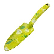 Совок цельнометаллический алюминиевый узкий, Flower Lime, Palisad 62001