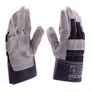 Перчатки спилковые комбинированные, размер XL, Palisad 679015