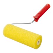 Валик "Структурный" поролоновый с ручкой, "шероховатый", 230 мм, D 80 мм, D ручки 6 мм MTX 80221