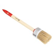 Кисть круглая, Профи №8 (35 мм) натуральная щетина, деревянная ручка MTX 82045