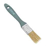 Кисть плоская "Евро" 1", натуральная щетина, пластмассовая ручка MTX 83061